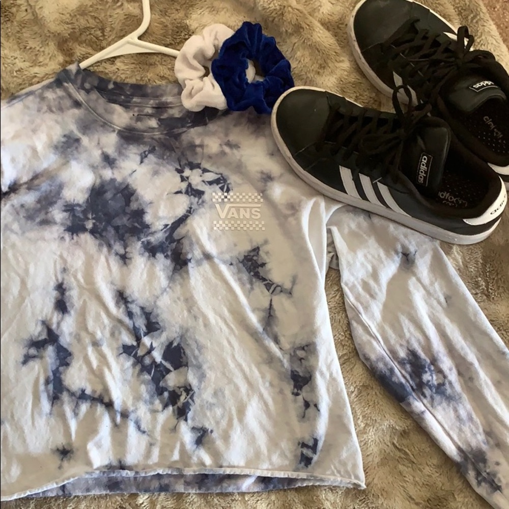 Vans long sleeve tie-dye shirt